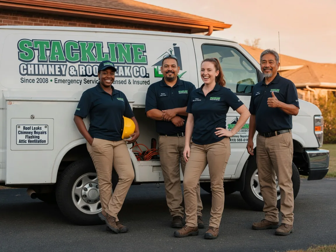Chimney flashing repair company in Puyallup, WA